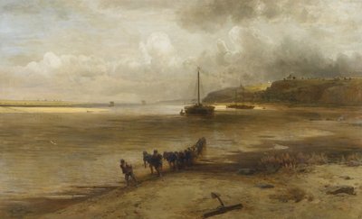 The Volga Near Yuryevets, 1870 by Alexei Kondratjewitsch Sawrassow