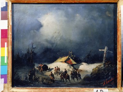 Decembrist Exiles in Finland by Aleksei Petrovich Bogolyubov