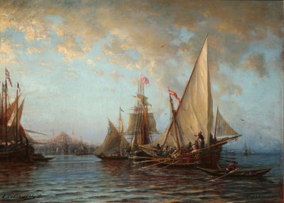 The Dardanelles, 1873 by Aleksei Petrovich Bogolyubov