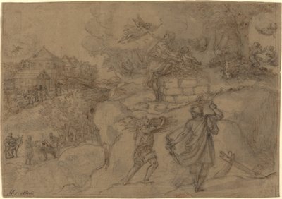 Sacrifice of Abraham by Alessandro Allori