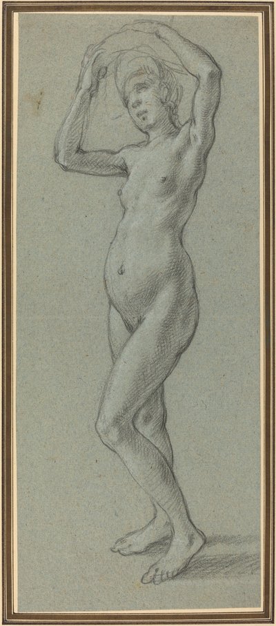 Study of a Female Nude by Alessandro Casolani