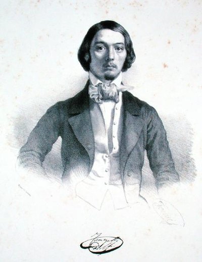 Adolfo Fumagalli (1828-56) by Alessandro Focosi