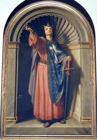 St. Ludovic of Toulouse by Alessandro Franchi