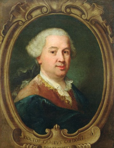Portrait of Carlo Goldoni by Alessandro Longhi