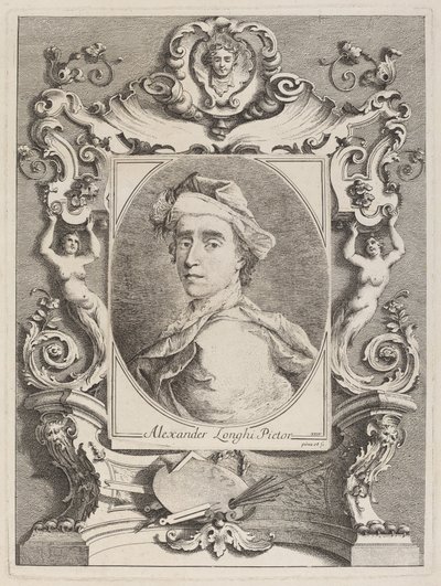 Self-Portrait by Alessandro Longhi