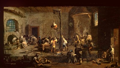 A Court of the Inquisition by Alessandro Magnasco