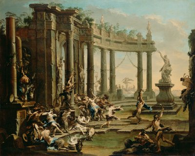 Bacchanal by Alessandro Magnasco