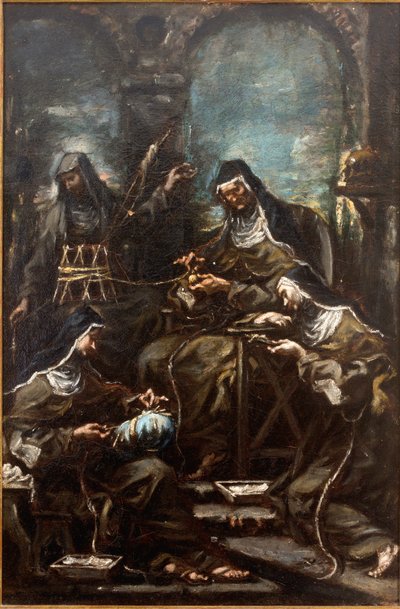 Spinner Nuns by Alessandro Magnasco