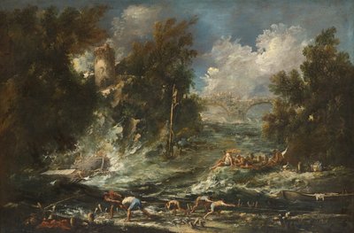 The Tempest by Alessandro Magnasco