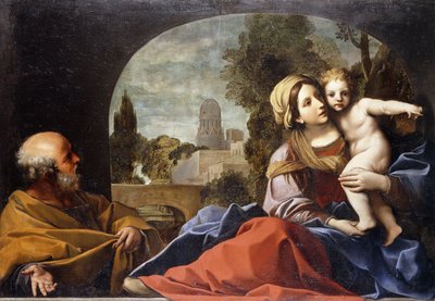 The Holy Family by Alessandro Tiarini