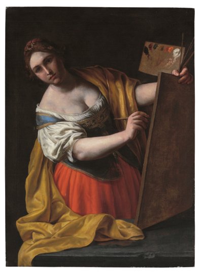 Allegory of Painting by Alessandro Turchi