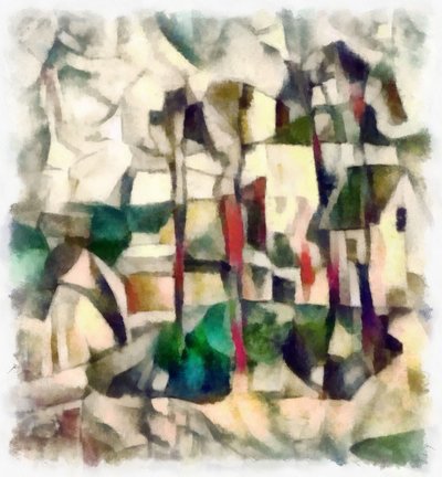 View (green) #21 by Alex Caminker