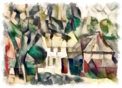 View (green) #23 by Alex Caminker