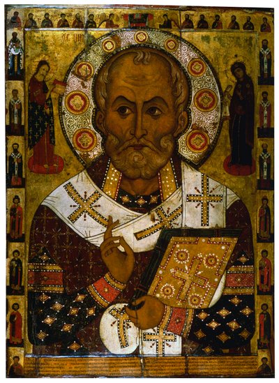 Saint Nicholas of Lipna by Alexa Petrov