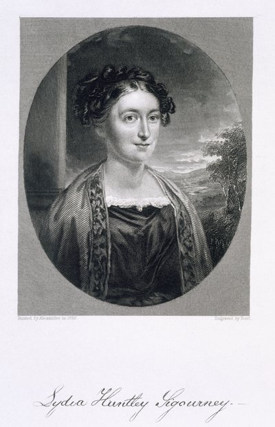 Lydia Huntley Sigourney, Engraved by Burt by Alexander