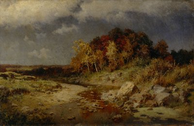 Windy Autumn Day by Alexander Alexeyevich Kiselev