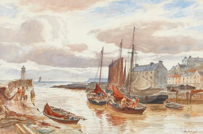 Pittenweem Harbour by Alexander Ballingall