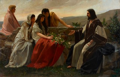 Christ and the Women by Alexander Demetrius Goltz