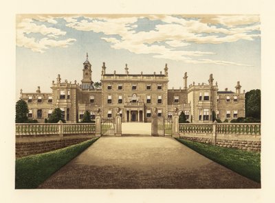 Bulwell Hall, Nottinghamshire, England by Alexander Francis (after) Lydon