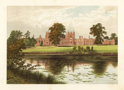 Capesthorne Hall, Cheshire, England by Alexander Francis (after) Lydon