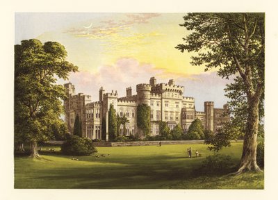 Hawarden Castle, Flintshire, Wales by Alexander Francis (after) Lydon