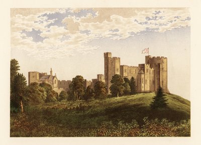 Peckforton Castle, Cheshire, England by Alexander Francis (after) Lydon