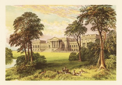 Stowe Park, Buckinghamshire, England by Alexander Francis (after) Lydon