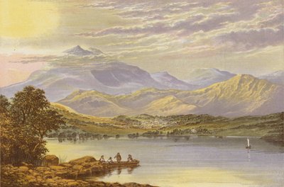 Coniston Lake by Alexander Francis Lydon