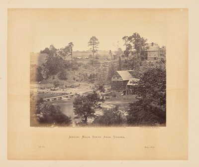 Jericho Mills, North Anna, Virginia by Alexander Gardner