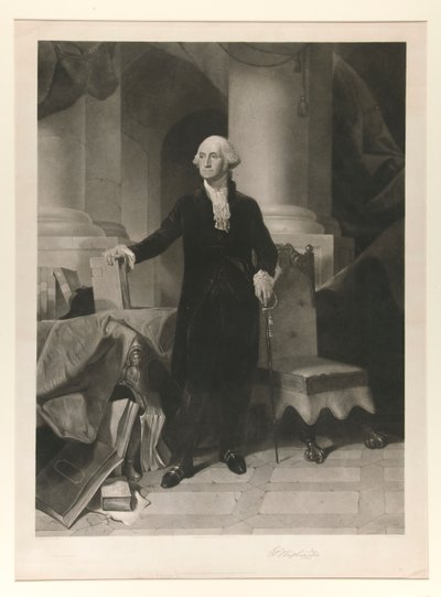 George Washington by Alexander Hay Ritchie