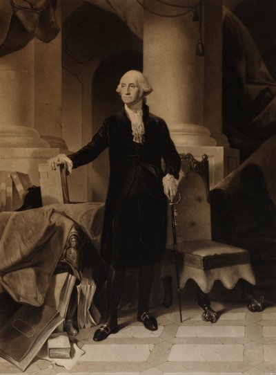 George Washington by Alexander Hay Ritchie