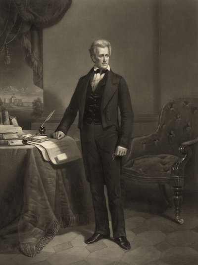 President Jackson by Alexander Hay Ritchie