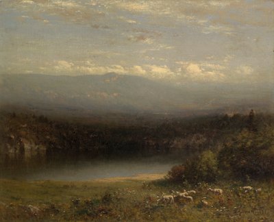 Mountain Lake by Alexander Helwig Wyant