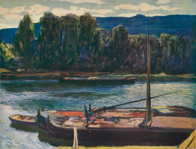 Evening on the River Seine by Alexander Jamieson
