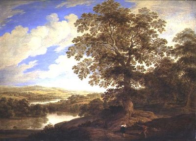 An Extensive Wooded River Landscape by Alexander Keirincx