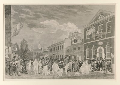 The Election Day in Philadelphia by Alexander Lawson
