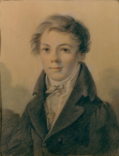 Portrait of Ivan Boretsky by Alexander Molinari