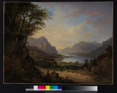 Loch Doon, Ayrshire, before 1840 by Alexander Nasmyth