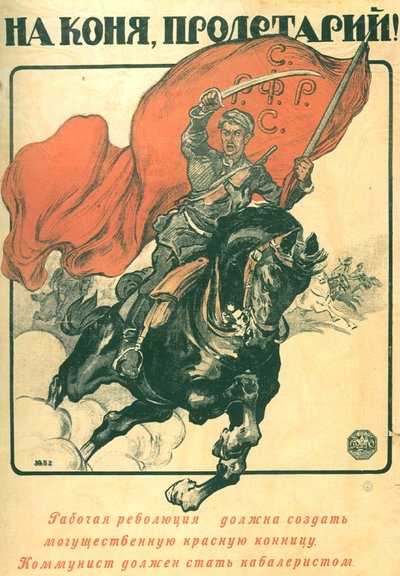 To Horse, Proletarian! Poster by Alexander Petrovich Apsit