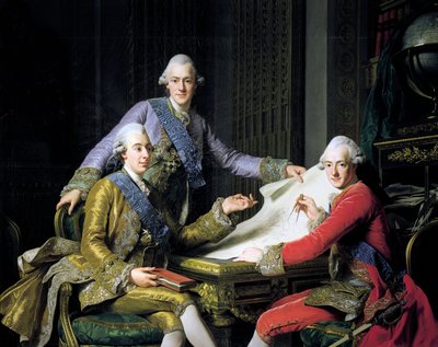 Gustav III of Sweden by Alexander Roslin