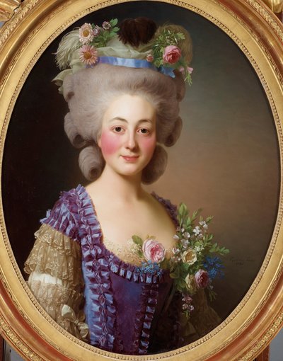 Portrait of Countess de Bavière-Grosberg by Alexander Roslin