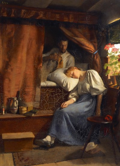 At the Sickbed by Alexander Rothaug
