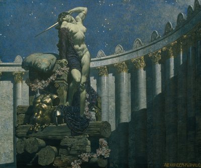 Dido at the Stake by Alexander Rothaug
