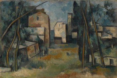 Outskirts of a Town, 1919 by Alexander Vasilyevich Shevchenko