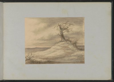 Tree on a Hill by Alexander Ver Huell