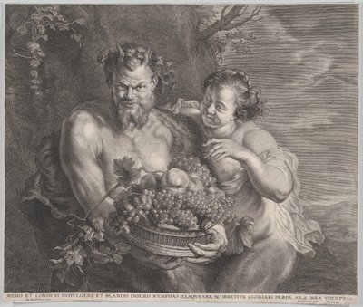 Satyr and Bacchante, ca. 1650-95 by Alexander Voet