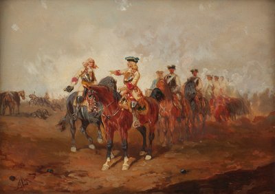 After the Battle by Alexander von Bensa