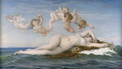 The Birth of Venus by Alexandre Cabanel