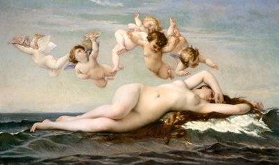 The Birth of Venus, 1875 by Alexandre Cabanel