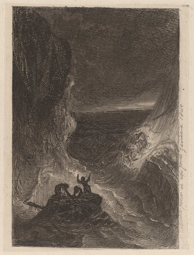 Shipwreck by Alexandre Calame